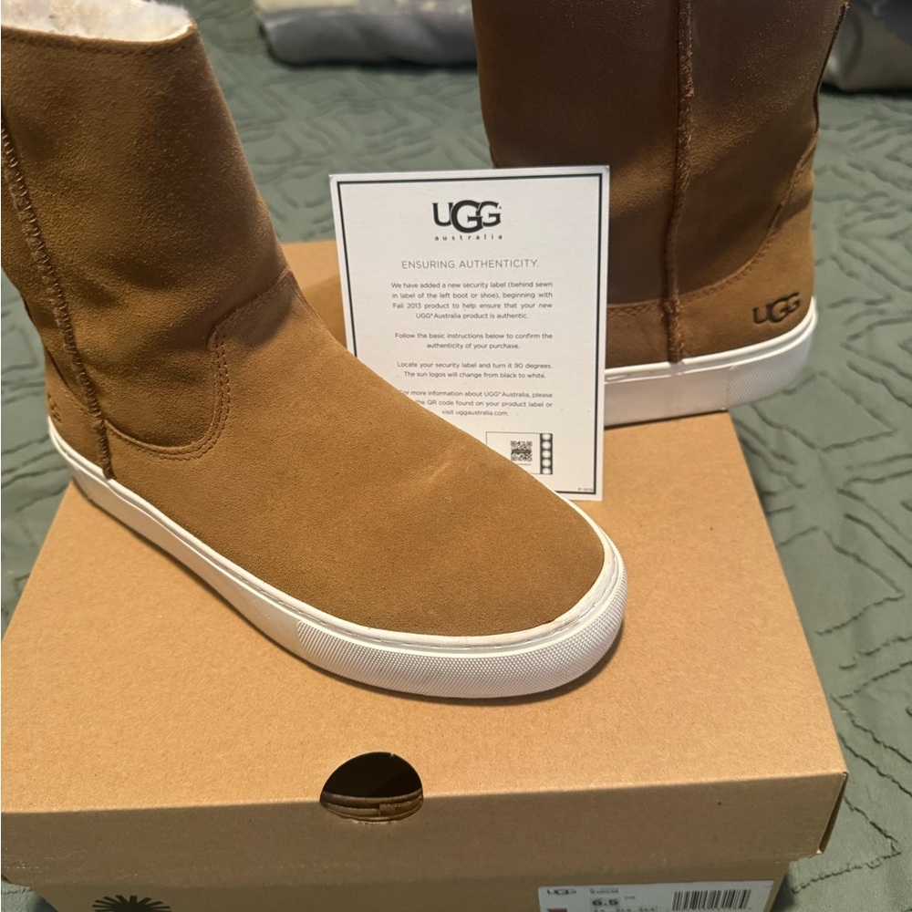 UGG Brown Slip-On Boots